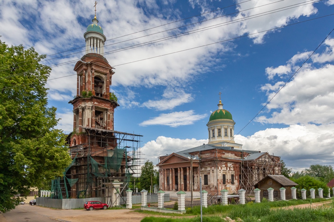 Trinity Cathedral in Yakhroma